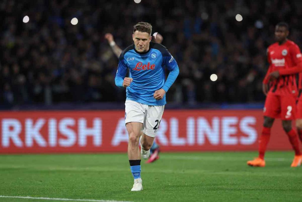 Zielinski in campo