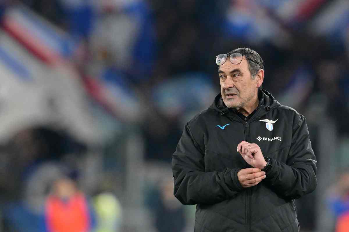 Maurizio Sarri, tecnico della Lazio