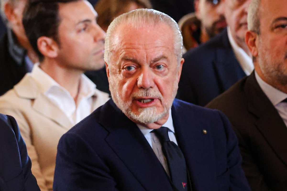 assenza De Laurentiis Milan-Napoli