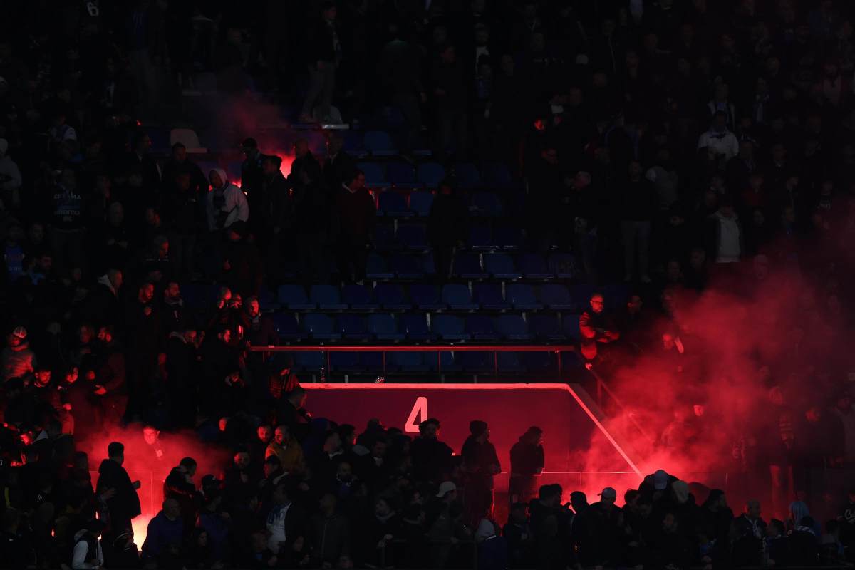 Tifosi Napoli-Milan 