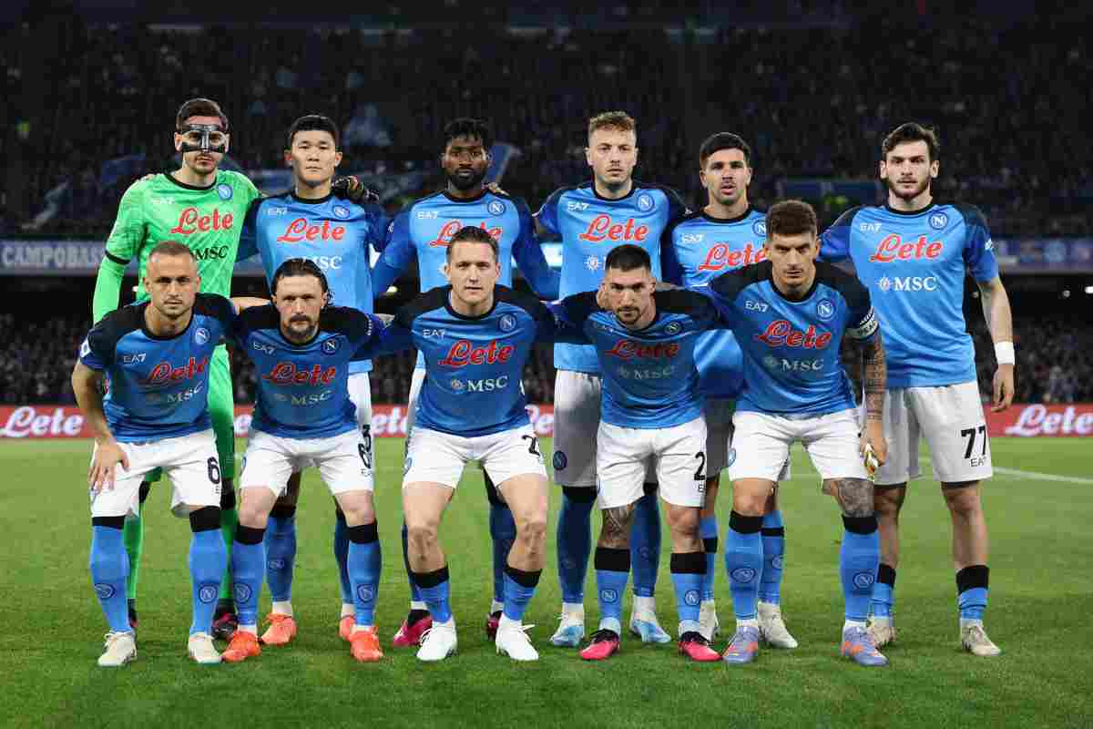 Probabile formazione Napoli