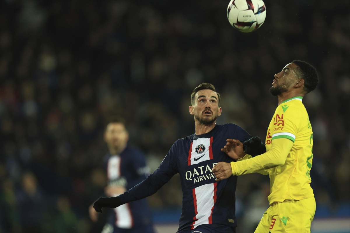 Ruiz con la maglia del PSG 