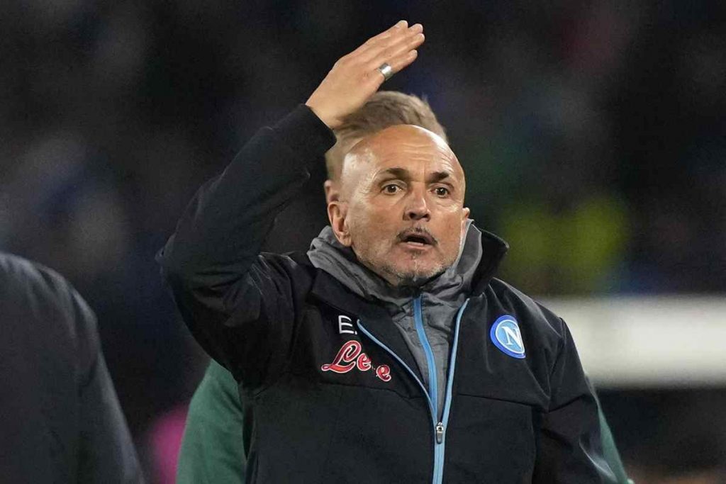 Spalletti infuriato