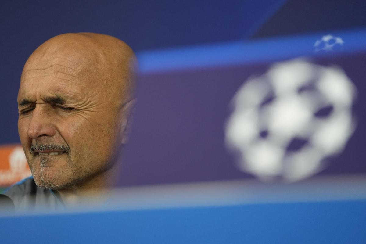 Spalletti in conferenza stampa 