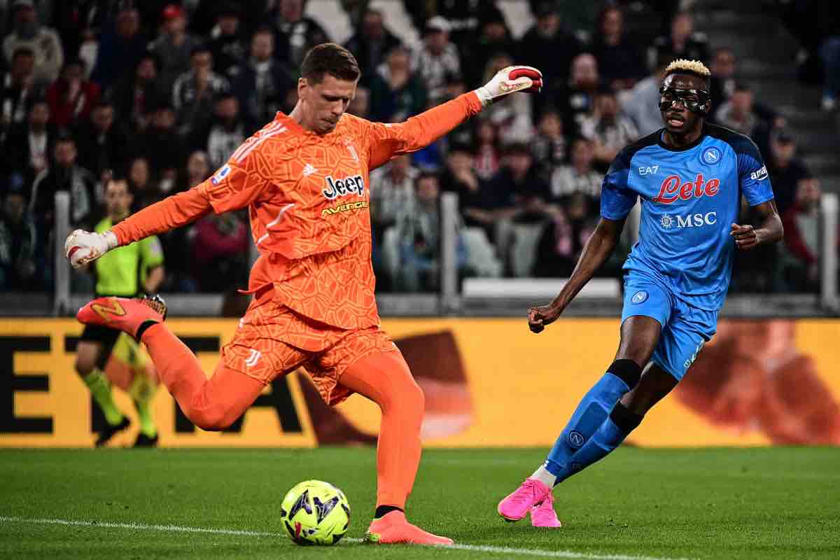 Szczesny Meret parere Tarallo Juventus Napoli