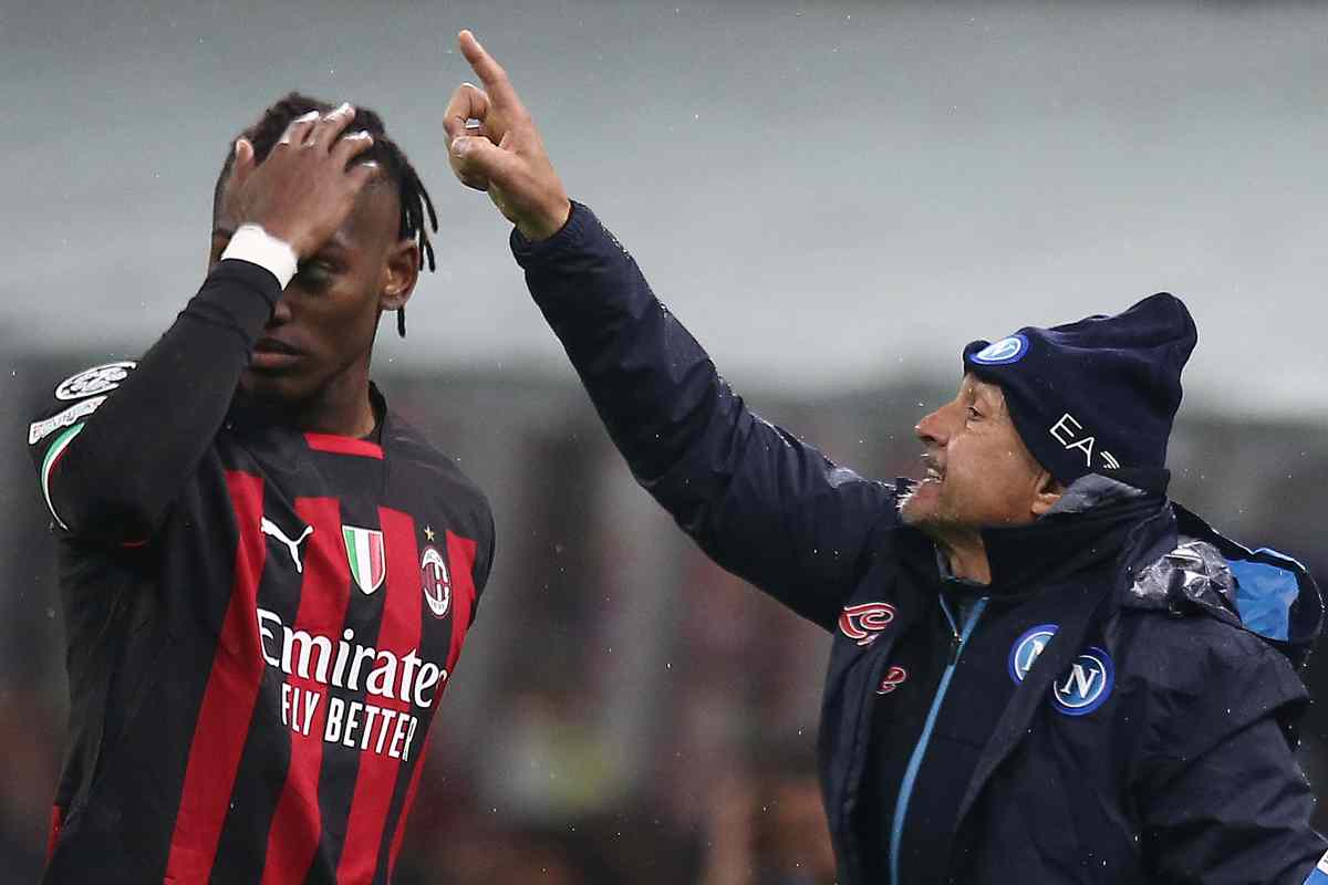 leao provoca il napoli
