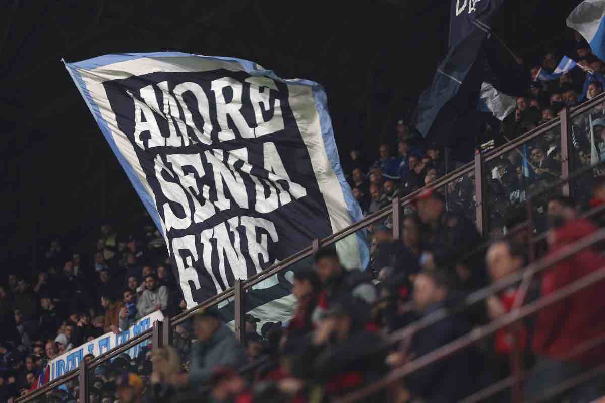 I tifosi del Napoli a San Siro