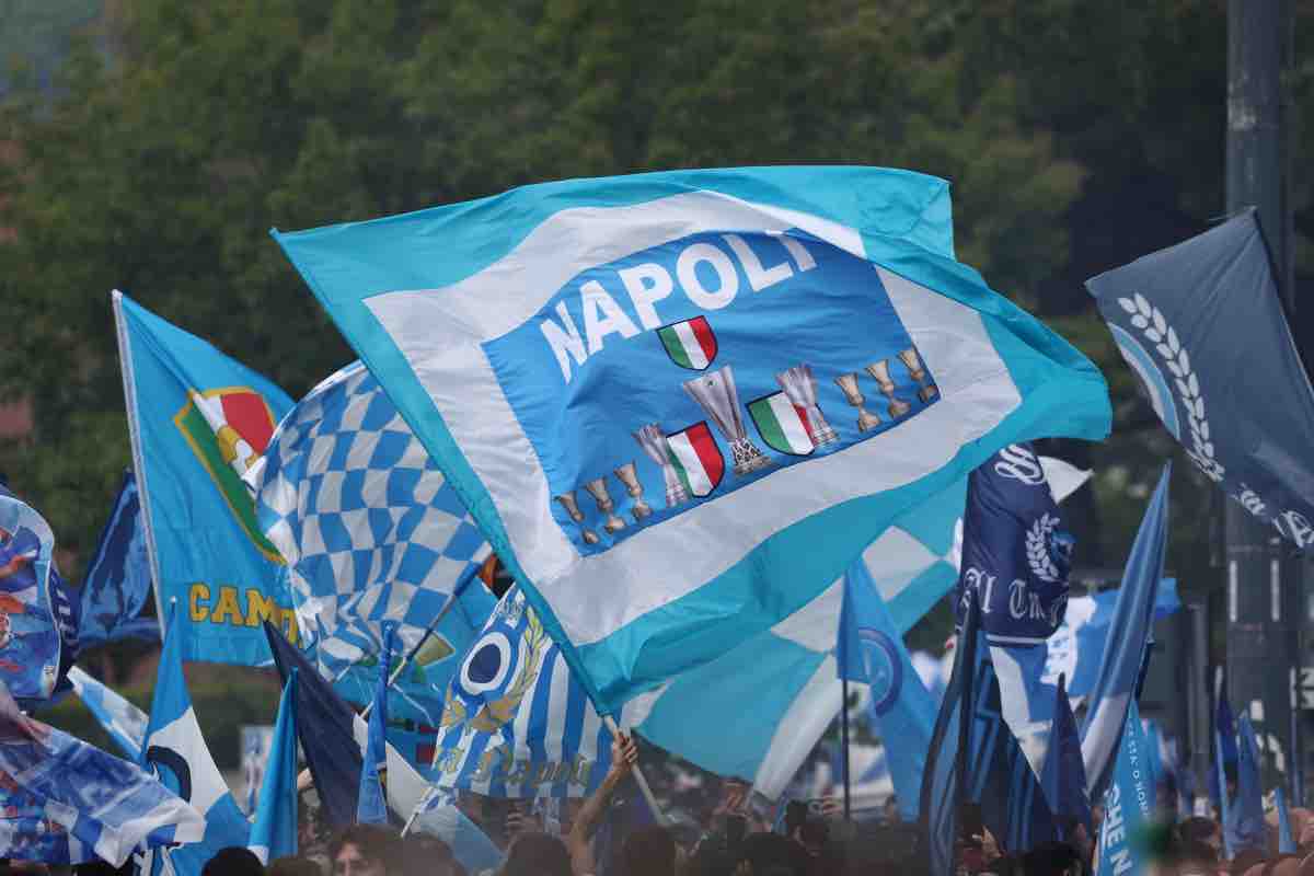 Tifosi del Napoli in festa