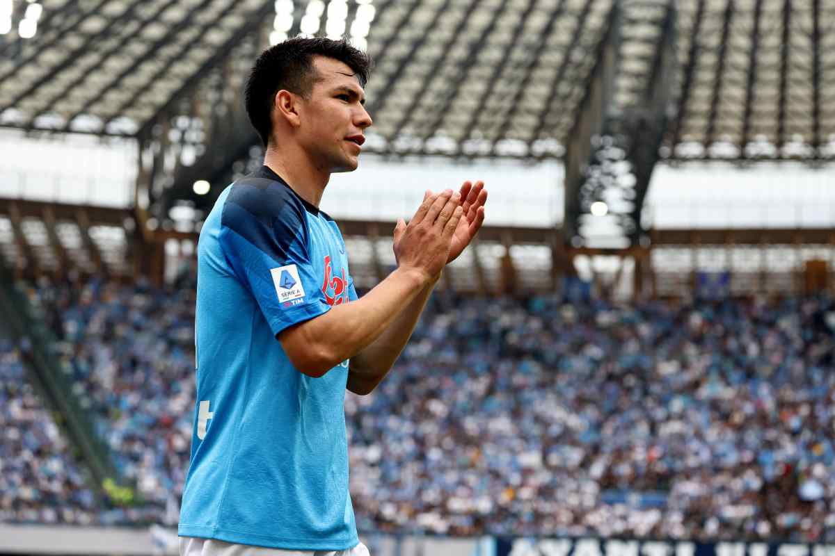 Napoli, Lozano lascia l'Italia