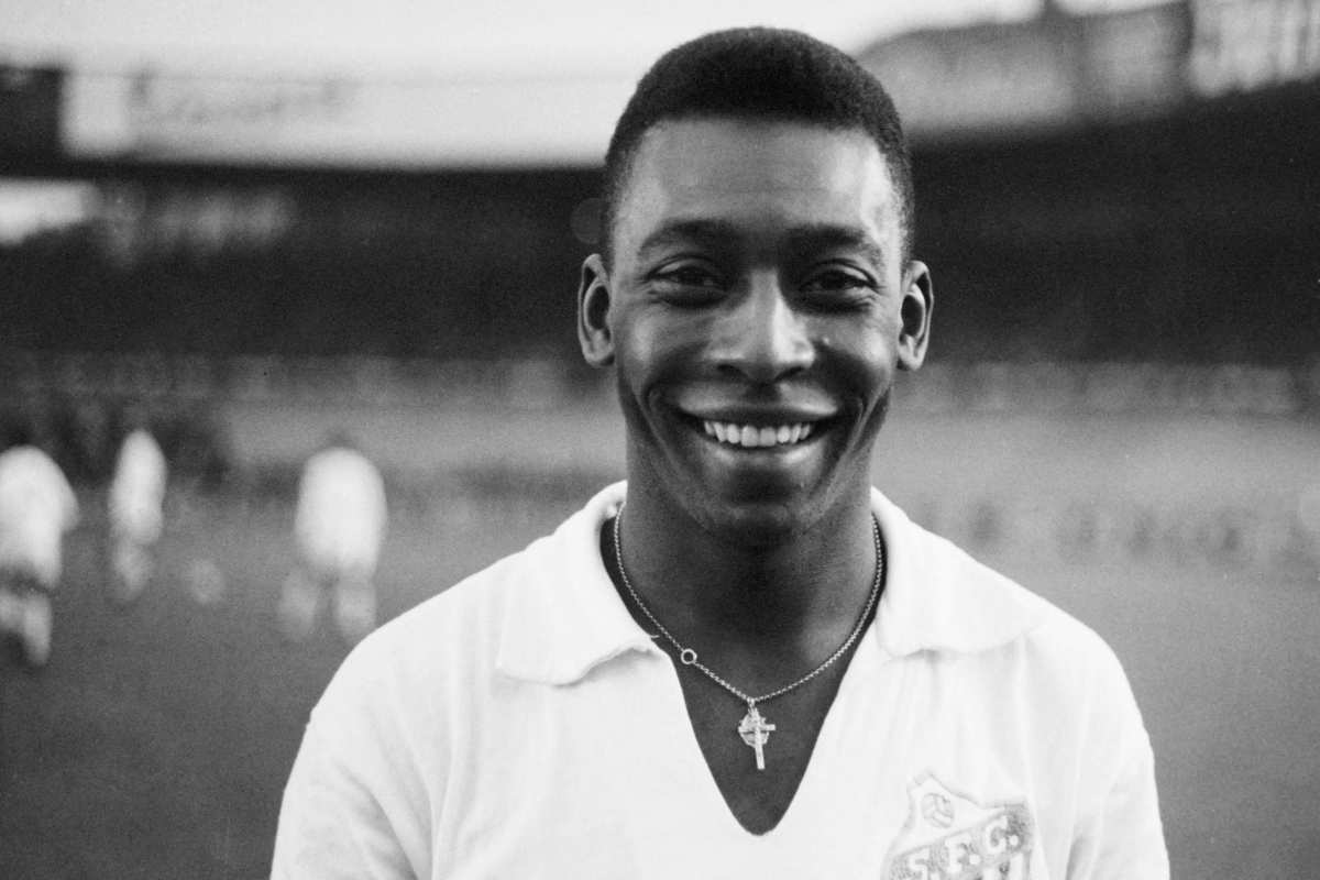 Pelé, l'omaggio al campione