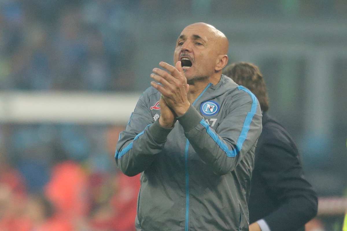 Spalletti dà indicazioni 