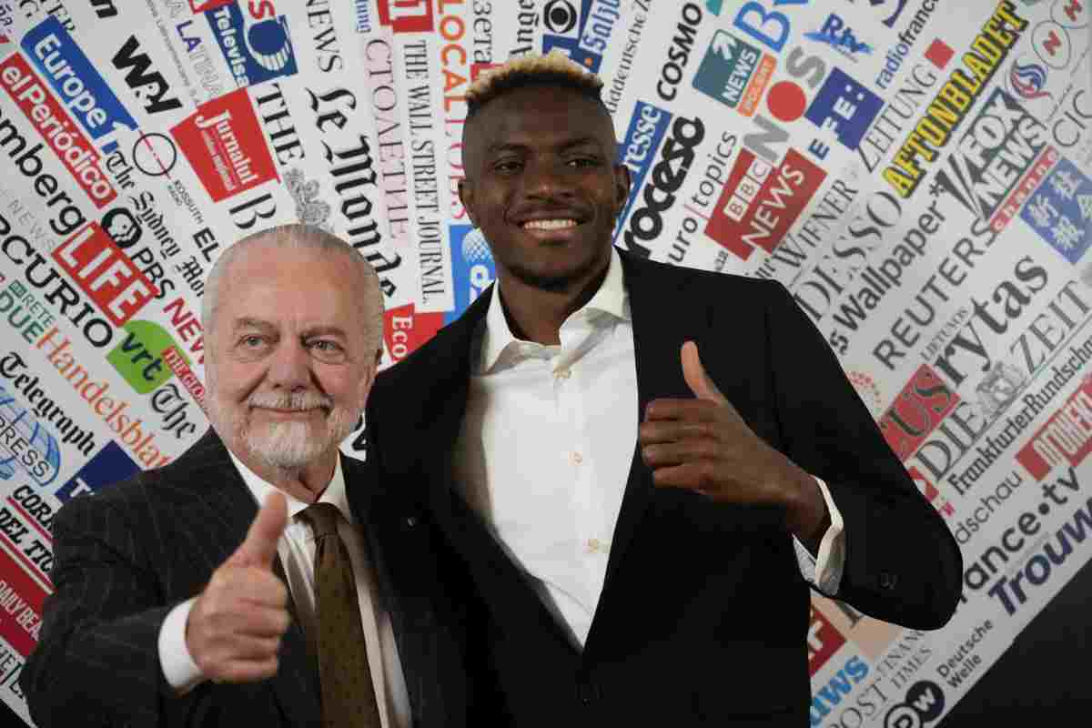 osimhen piace a quattro big straniere: pronto l'offerta per il napoli