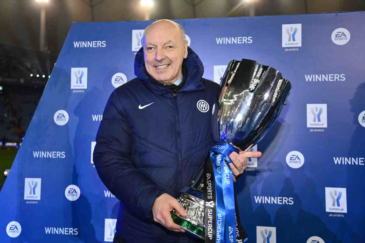 Inter, Marotta premiato dal Presidente della Repubblica