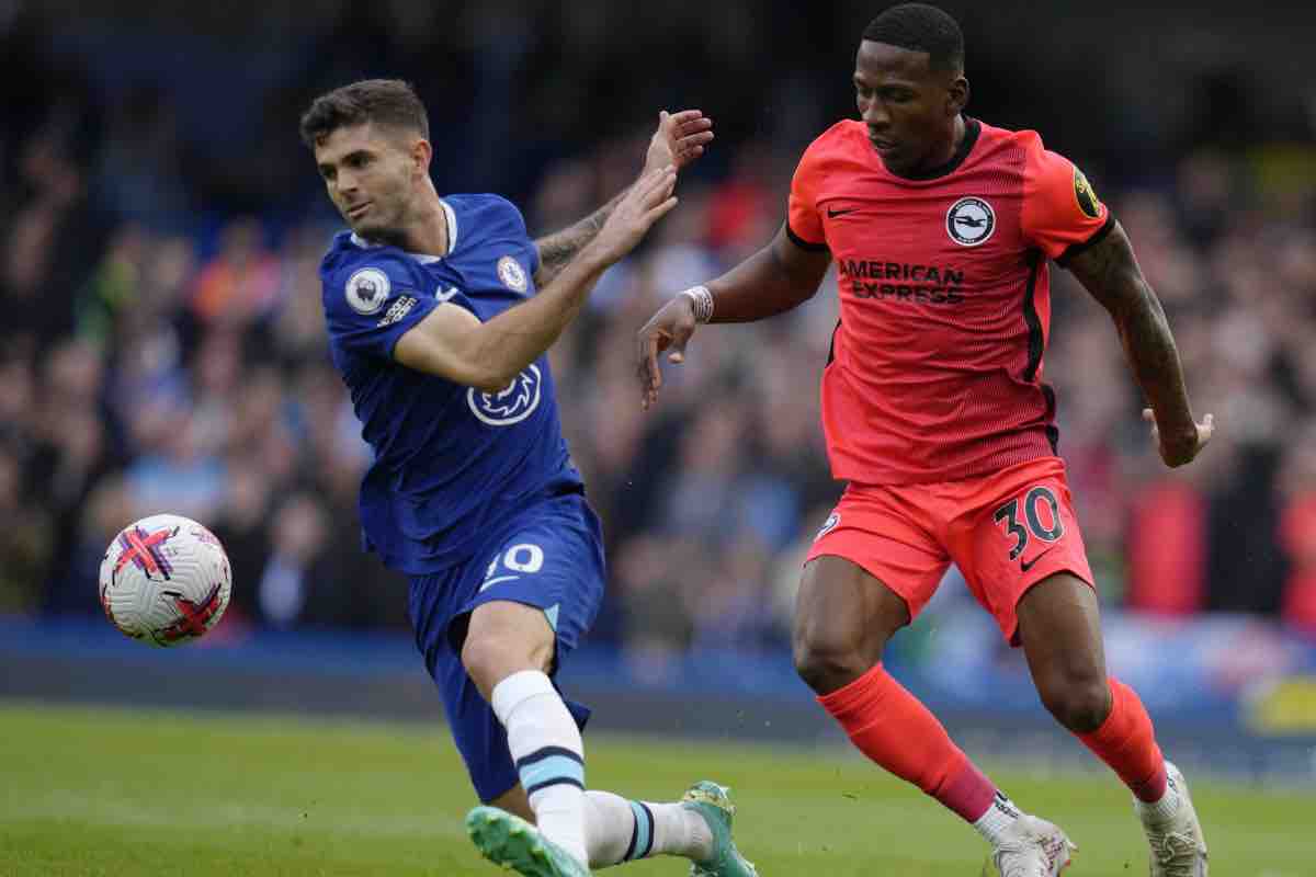 Christian Pulisic in azione 