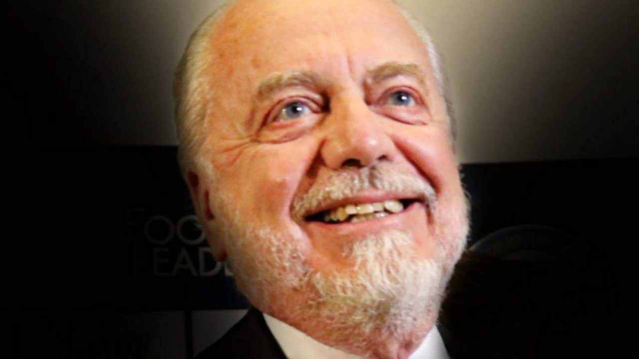 Aurelio De Laurentiis, presidente del Napoli