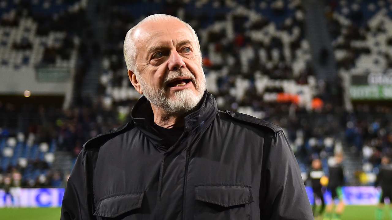 De Laurentiis in campo