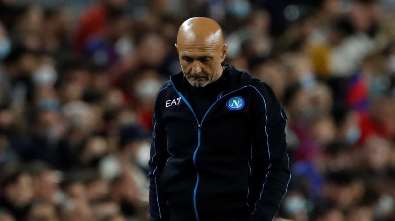 Napoli, Spalletti preoccupato