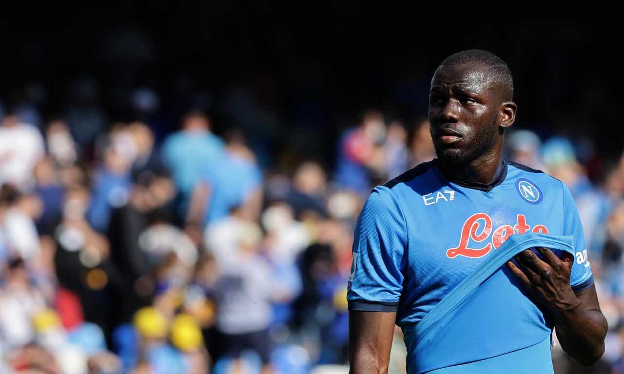 Koulibaly in campo col Napoli