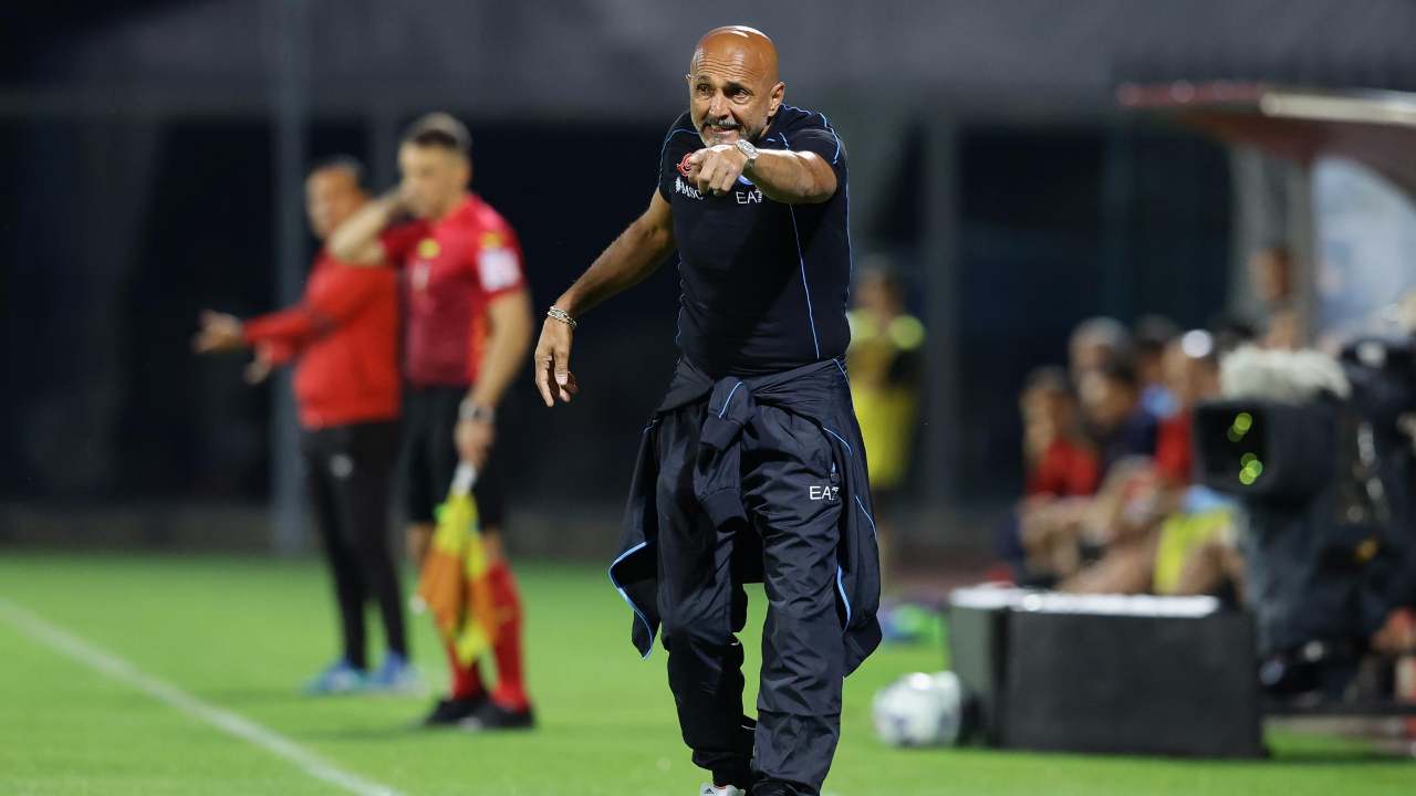 Spalletti indica in campo Napoli