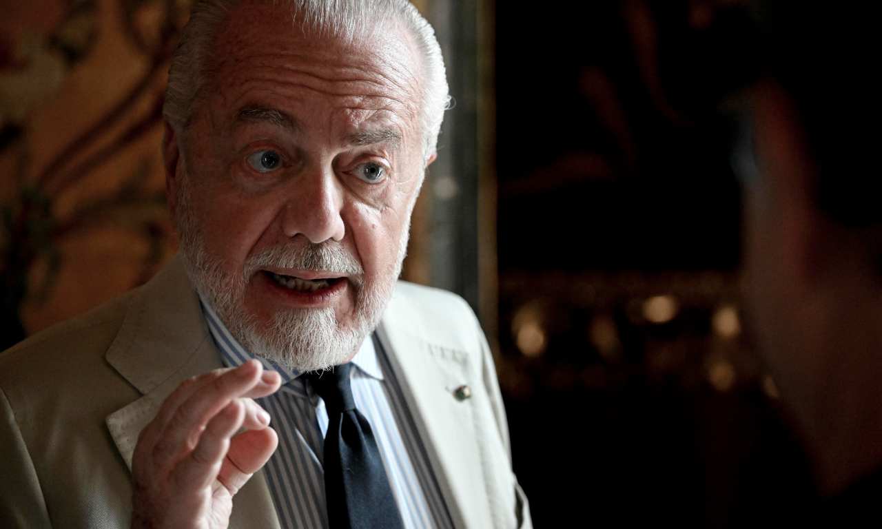 Napoli, De Laurentiis parla