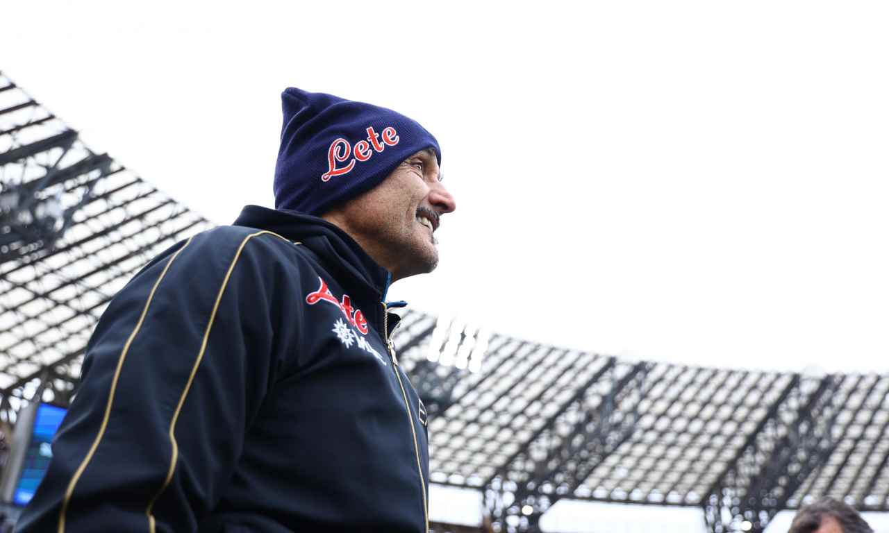 Napoli, Spalletti sorride