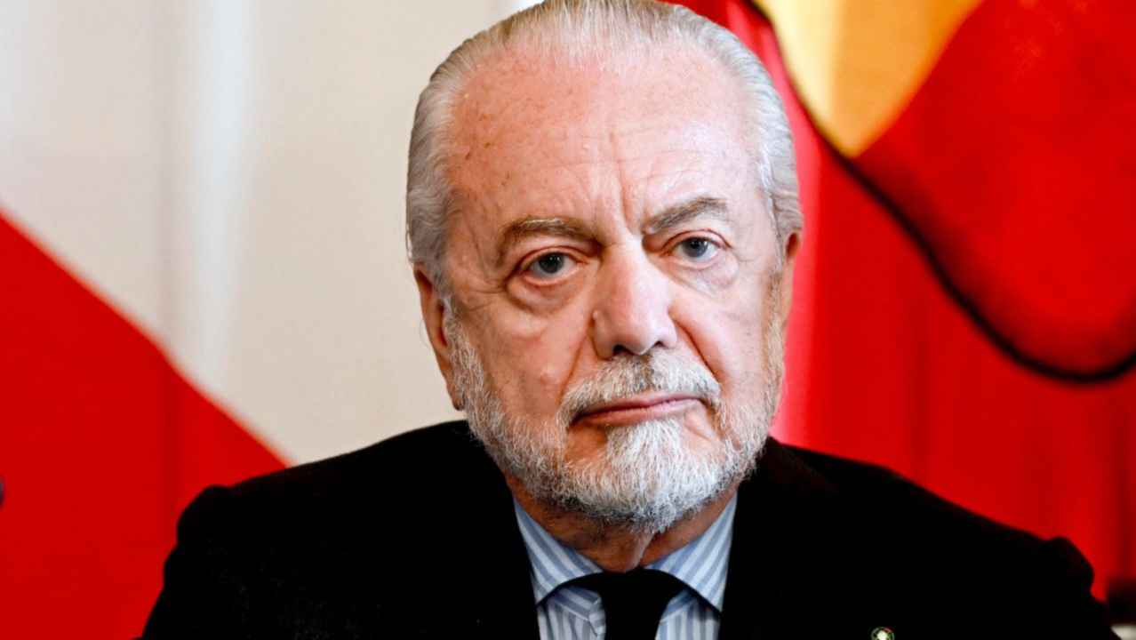 Aurelio De Laurentiis, presidente del Napoli