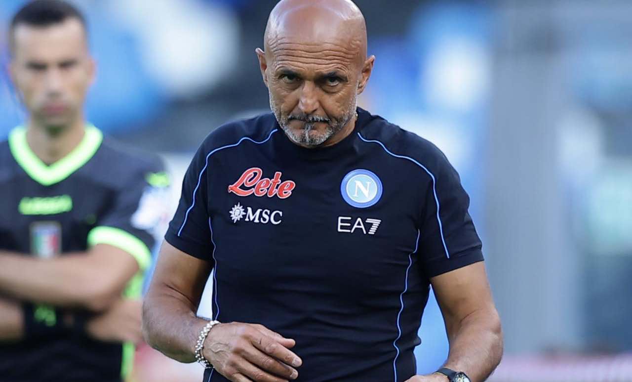 Spalletti contrariato