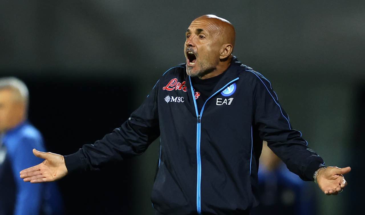 Spalletti arrabbiato