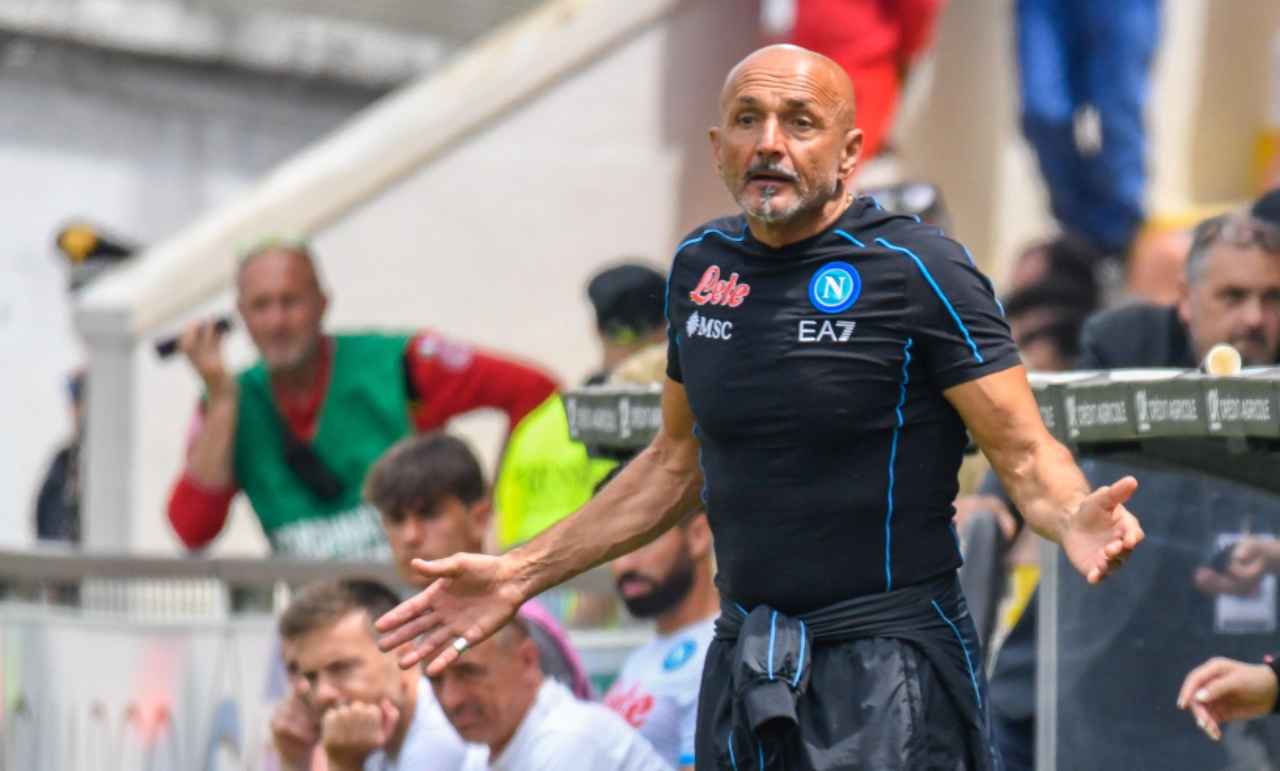 Napoli, Spalletti allarga le braccia