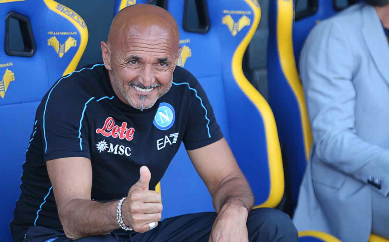 Napoli, Spalletti felice in panchina