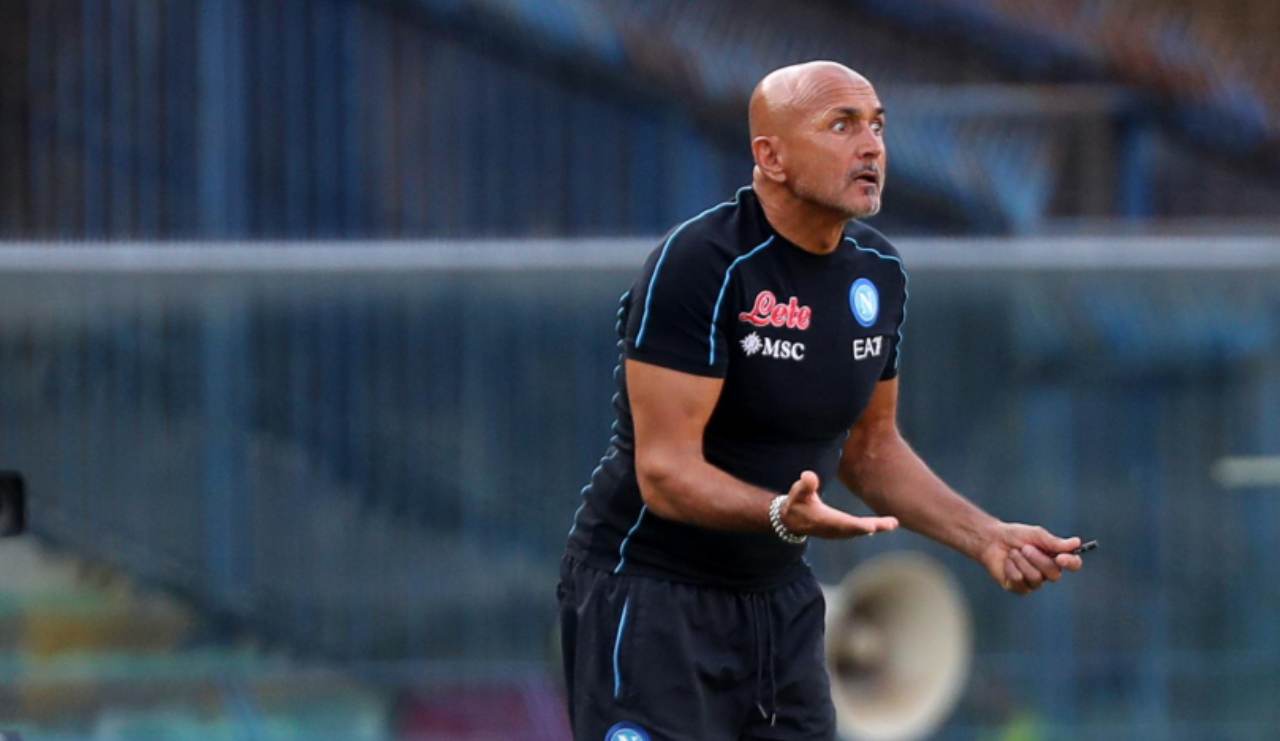 Napoli, Spalletti a bordo campo