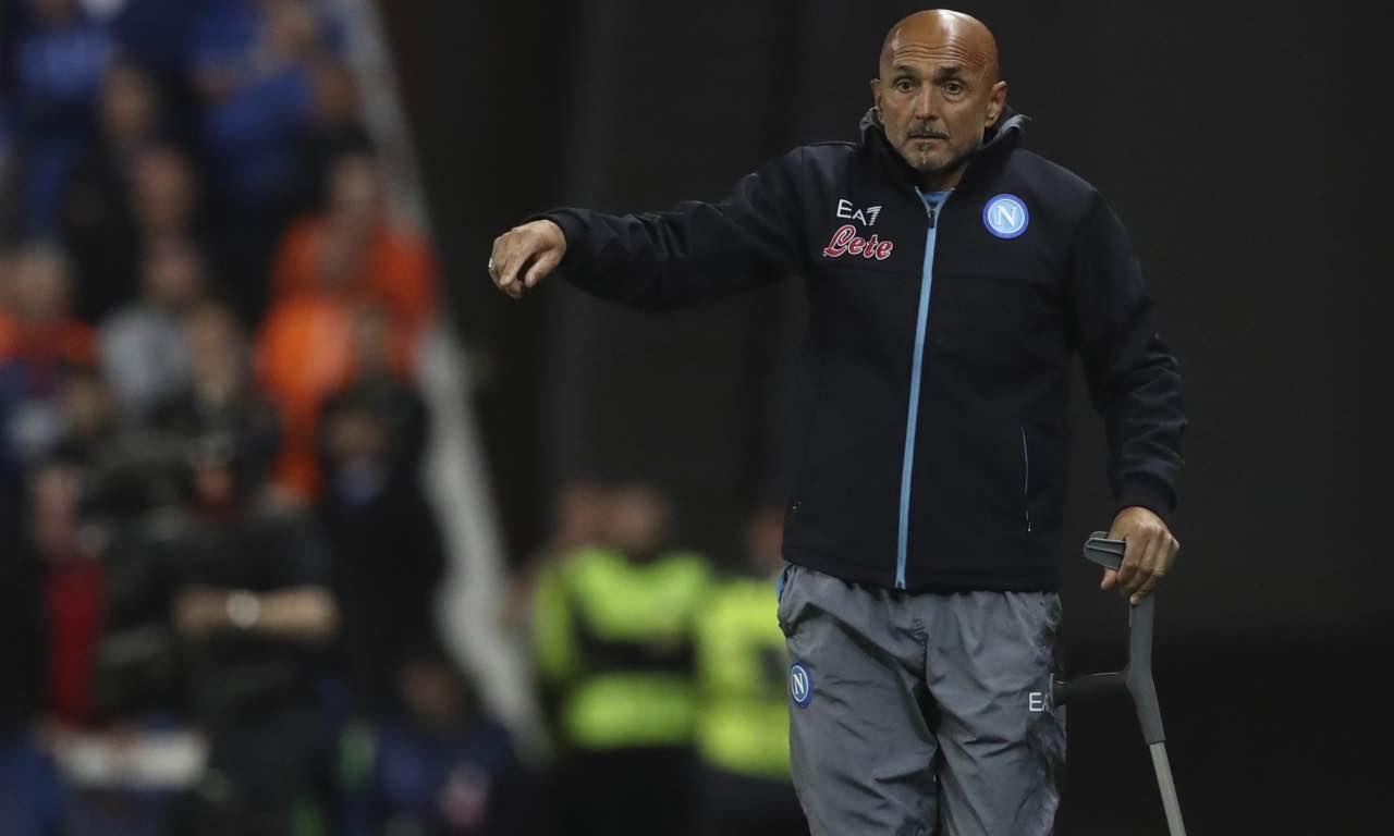 Spalletti in panchina