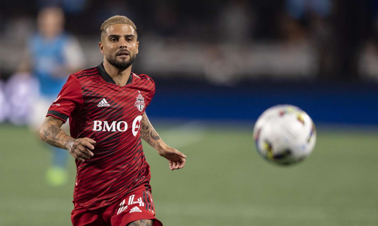 Insigne in campo col Toronto