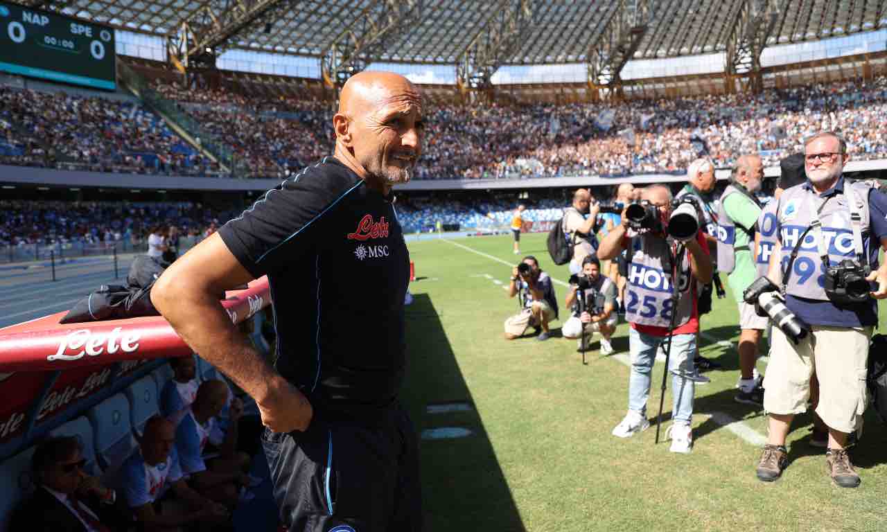 Spalletti in panchina