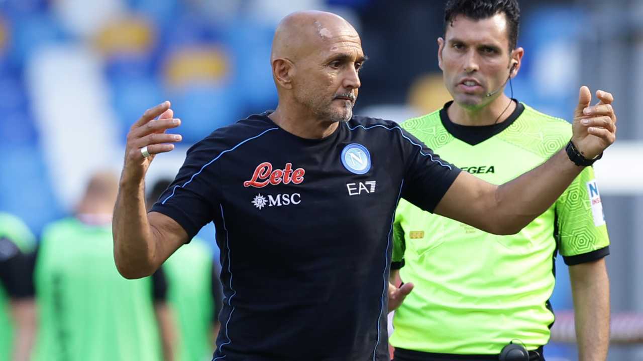 Spalletti in panchina