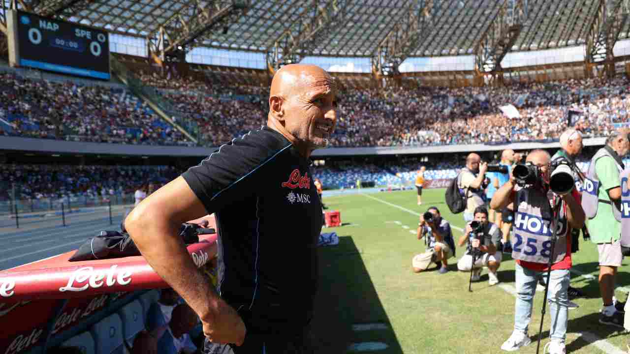 Spalletti sorride Napoli