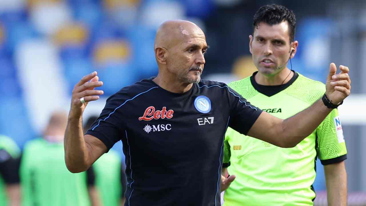 Spalletti rammaricato