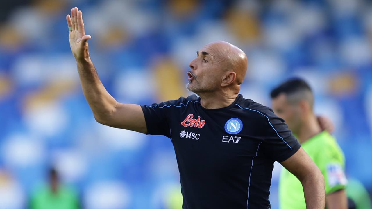 Luciano Spalletti a bordocampo