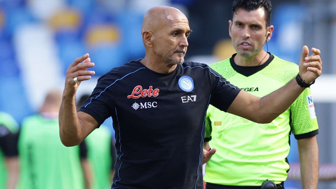 Luciano Spalletti perplesso