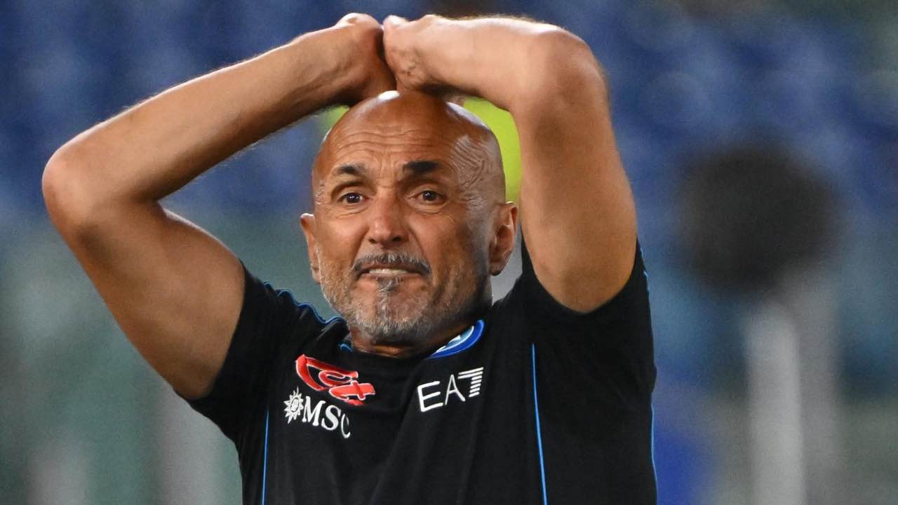 Luciano Spalletti preoccupato