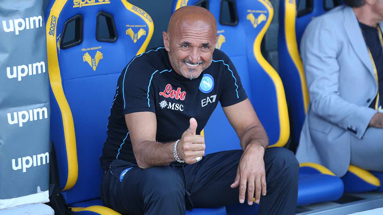 Luciano Spalletti sorridente