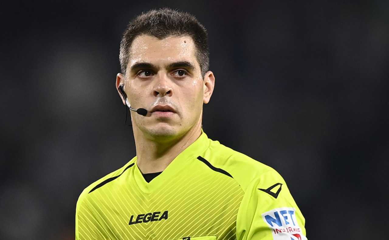 Lazio-Napoli, l'arbitro Sozza