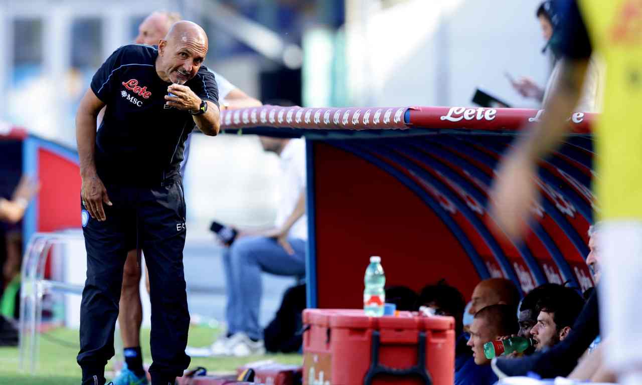 Napoli, Spalletti in panchina