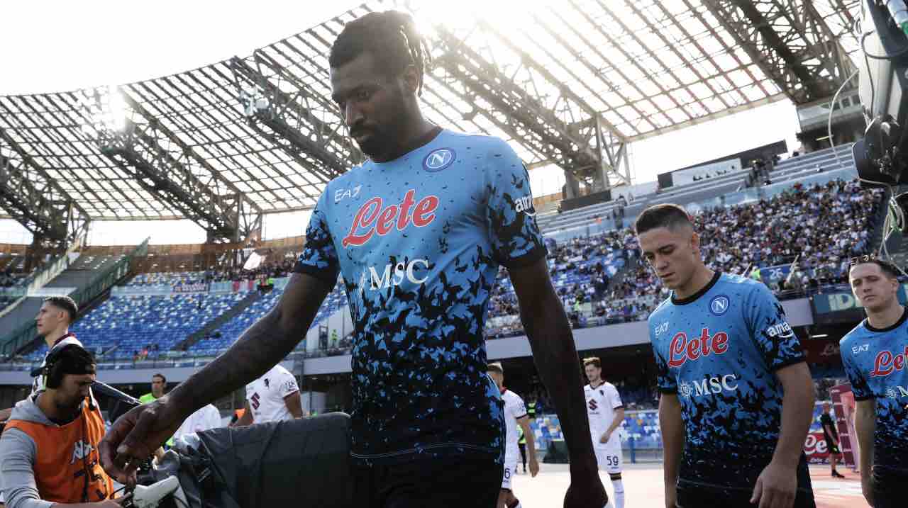 Napoli, Zanguissa, Raspadori e Zielinski entrano in campo