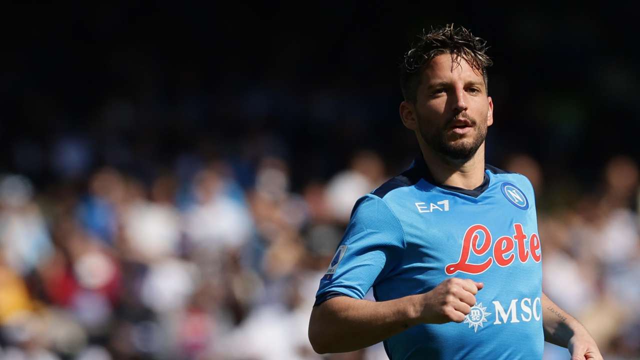 Mertens corre Napoli