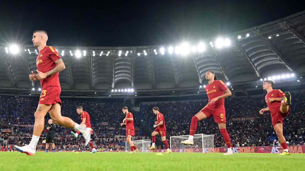 Roma durante il riscaldamento