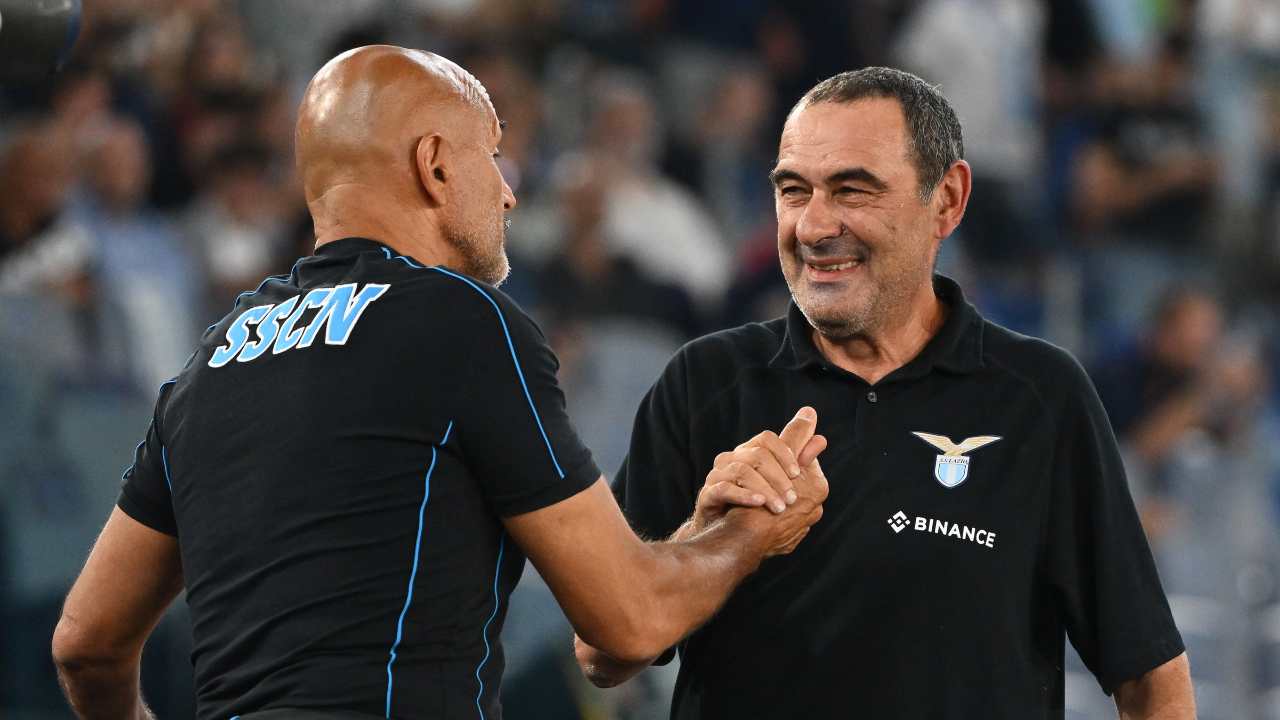 Sarri dà la mano a Spalletti