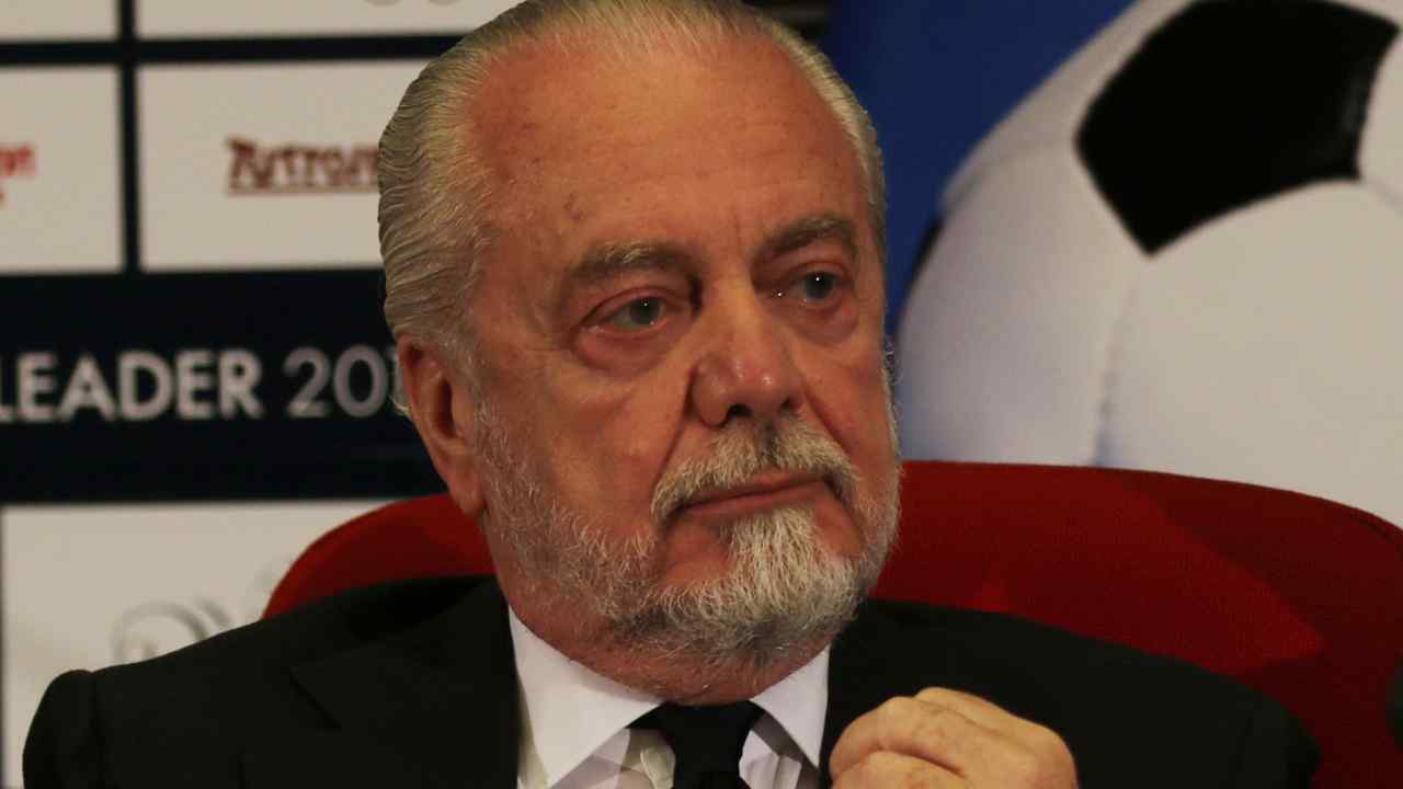 Aurelio De Laurentiis, presidente del Napoli