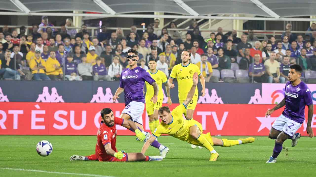 Fiorentina-Inter in campo