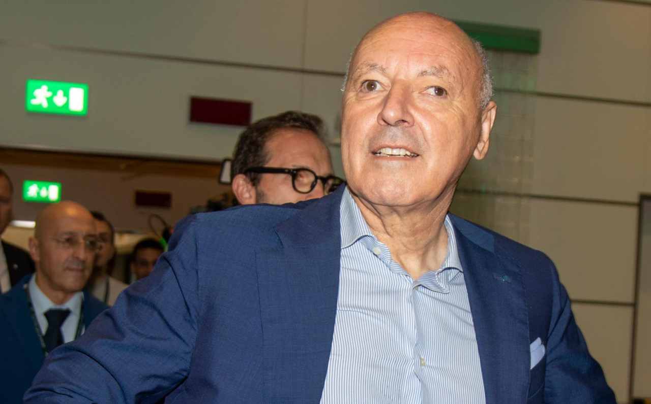 Inter, Marotta sorride